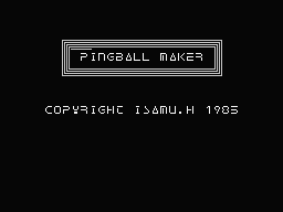 Pinball Maker